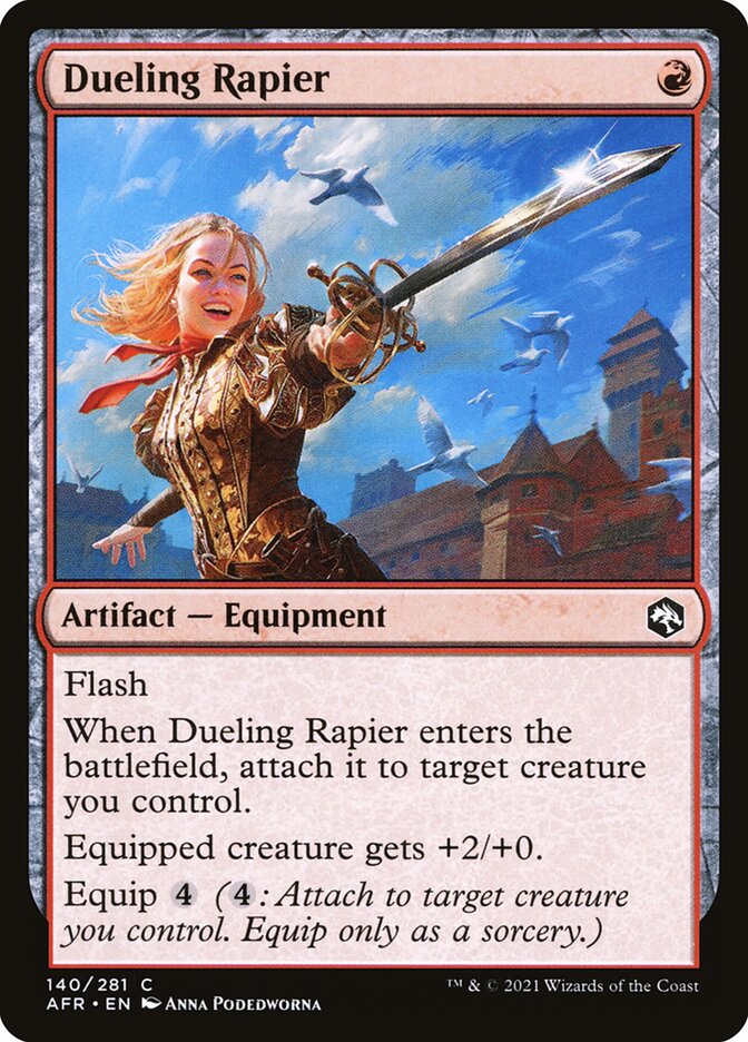 Dueling Rapier 140/281 (Adventures in the Forgotten Realms)  | Good Games Modbury