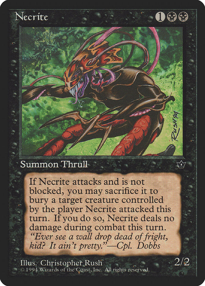 Necrite (Christopher Rush) [Fallen Empires] | Good Games Modbury