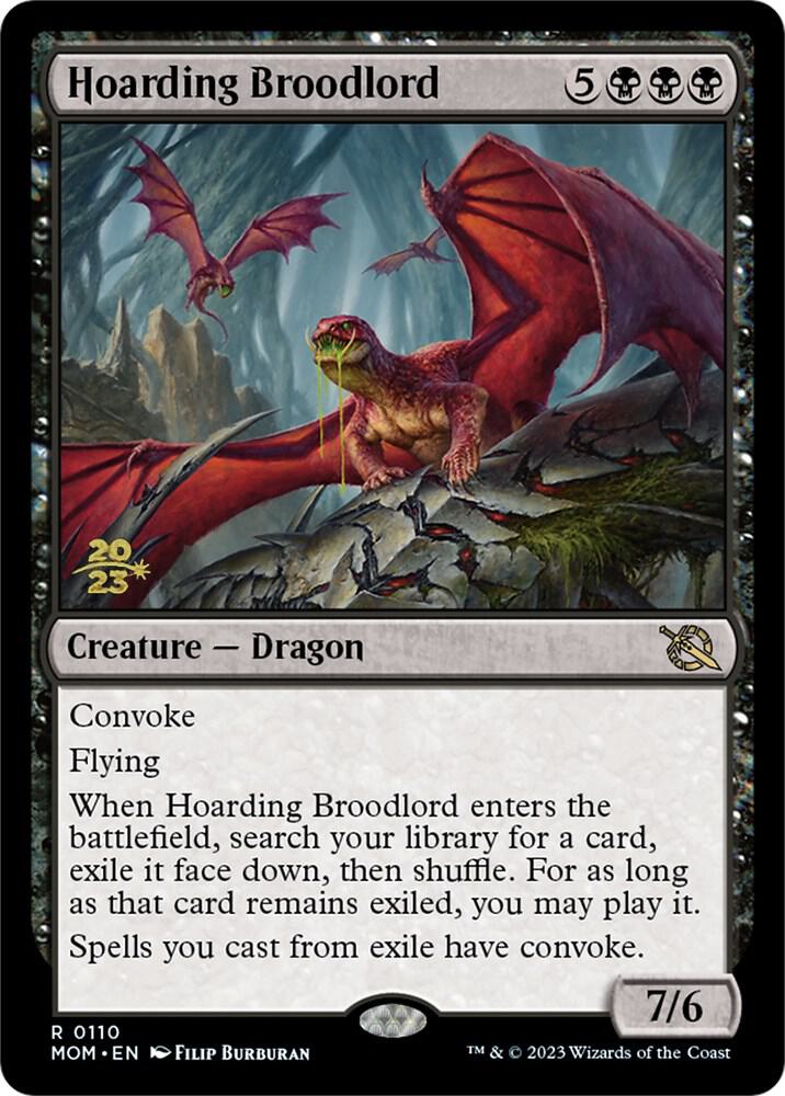 Hoarding Broodlord 110s/162 (Prerelease Cards)  - Foil | Good Games Modbury