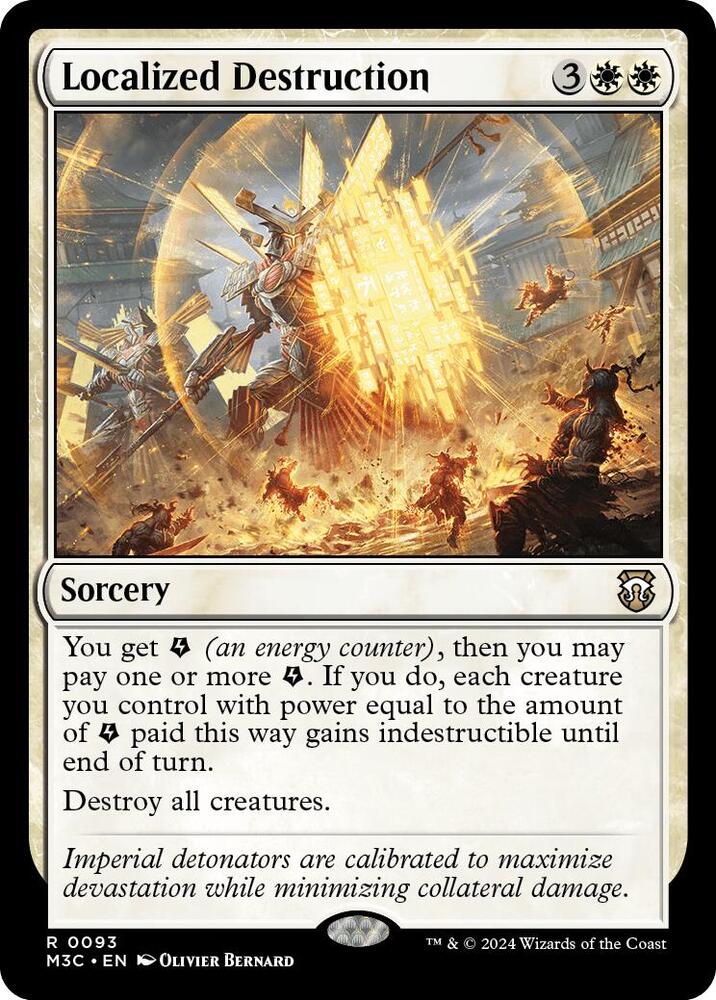 Localized Destruction 93/411 (Commander: Modern Horizons 3)  | Good Games Modbury