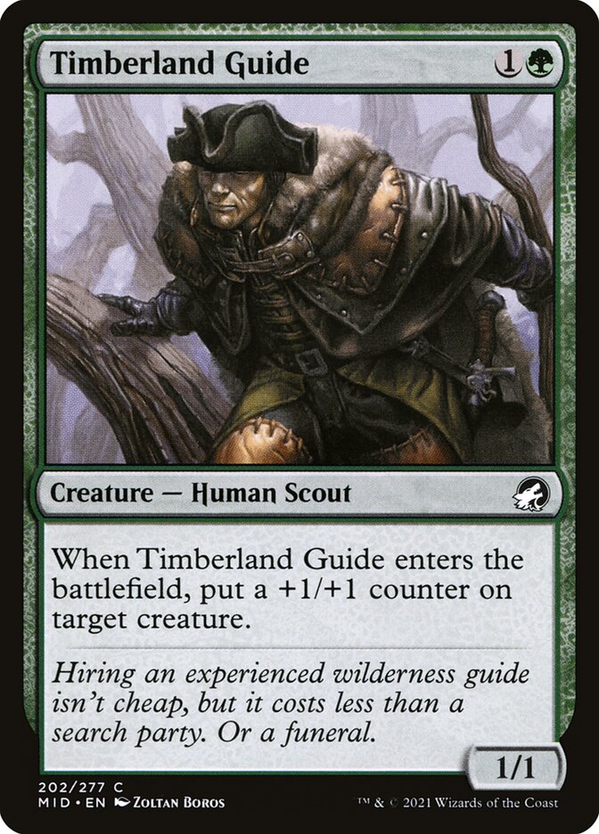 Timberland Guide 202/277 (Innistrad: Midnight Hunt)  | Good Games Modbury