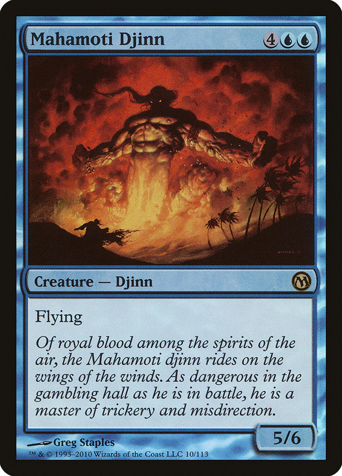 Mahamoti Djinn [Duels of the Planeswalkers] | Good Games Modbury