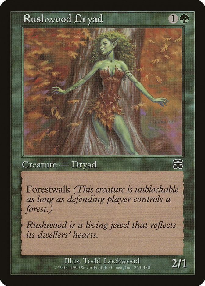 Rushwood Dryad [Mercadian Masques] | Good Games Modbury