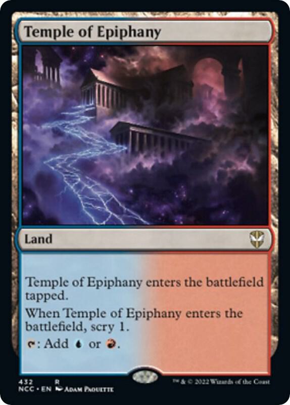 Temple of Epiphany 432 (Commander: Streets of New Capenna)  | Good Games Modbury