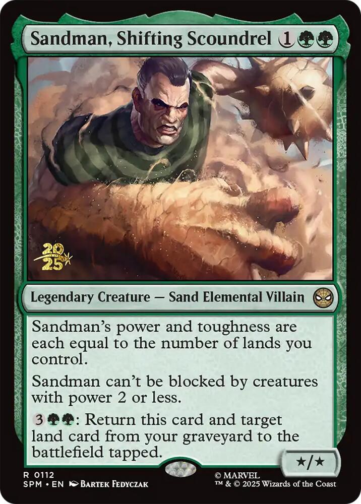 Sandman Shifting Scoundrel 112s/73 (Prerelease Cards)  - Foil | Good Games Modbury