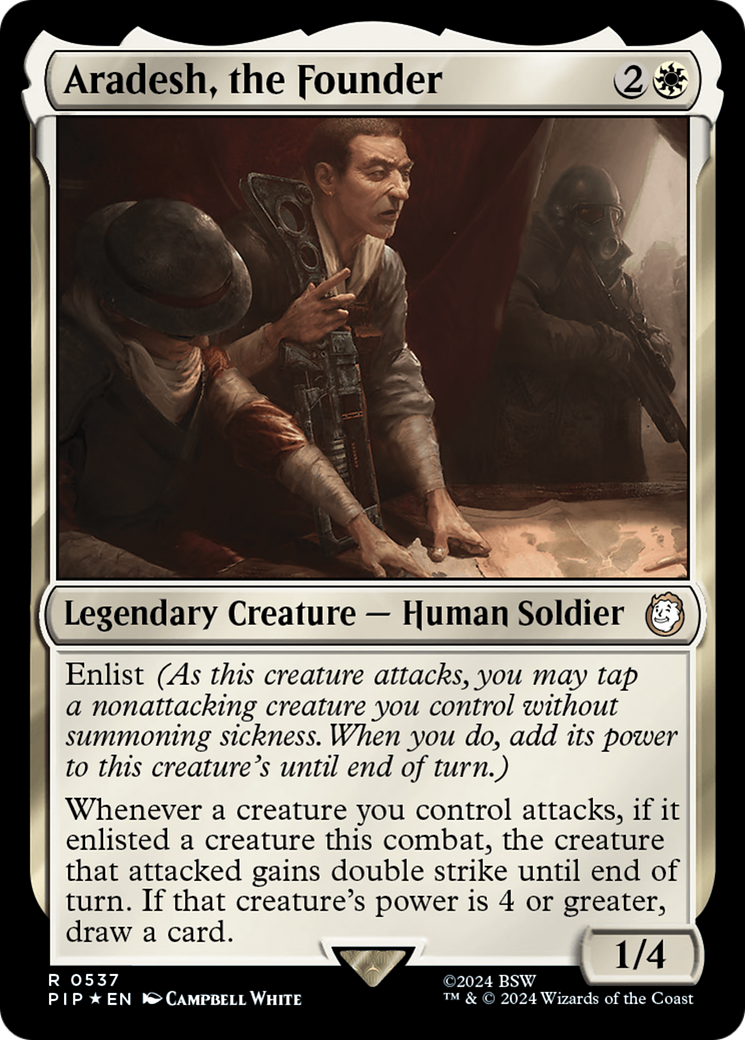 Aradesh, the Founder (Surge Foil) [Fallout] | Good Games Modbury