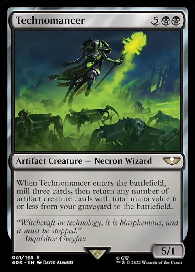 Technomancer (Surge Foil) [Universes Beyond: Warhammer 40,000] | Good Games Modbury