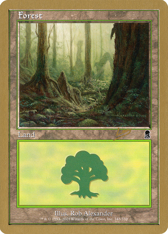 Forest (rl348) (Raphael Levy) [World Championship Decks 2002] | Good Games Modbury