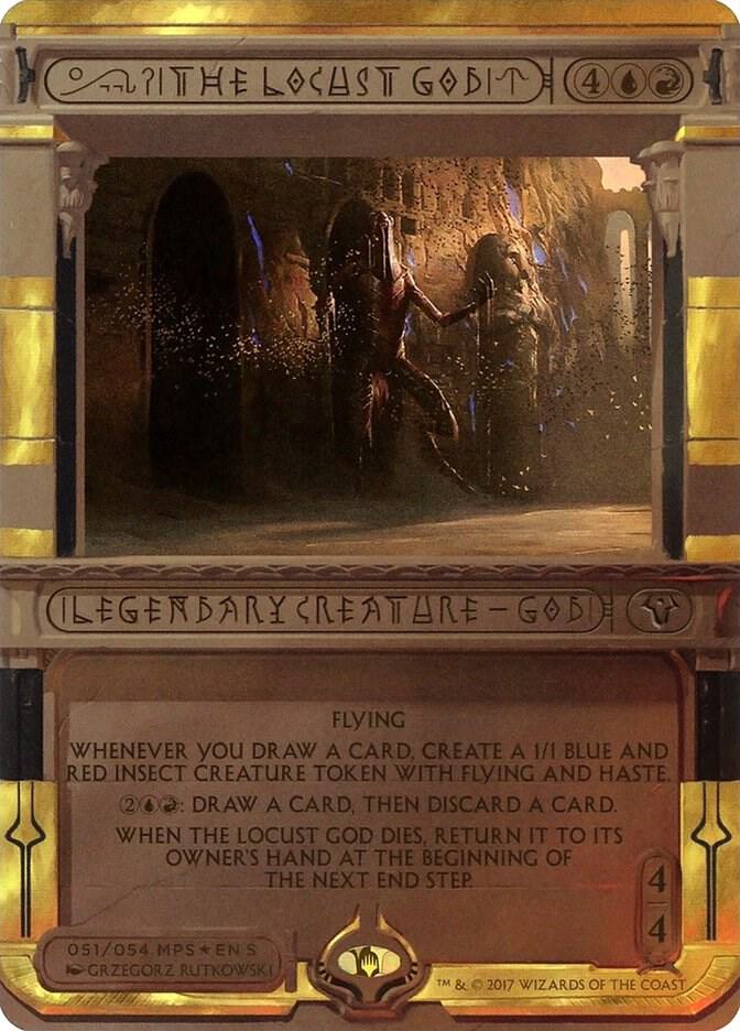 The Locust God 51 (Masterpiece Series: Amonkhet Invocations)  - Foil | Good Games Modbury