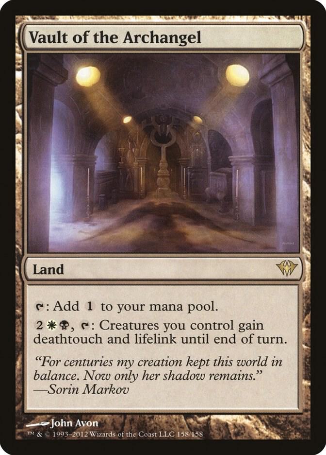 Vault of the Archangel 158/158 (Dark Ascension)  - Foil | Good Games Modbury