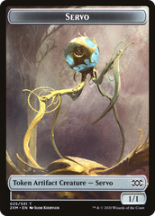 Human Soldier // Servo Double-Sided Token [Double Masters Tokens] | Good Games Modbury