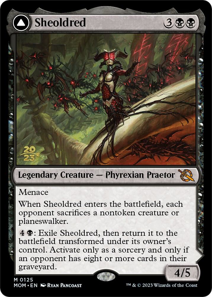 Sheoldred 125 (Prerelease Cards)  - Foil | Good Games Modbury