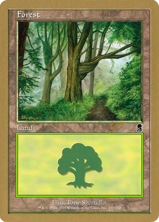 Forest (rl350) (Raphael Levy) [World Championship Decks 2002] | Good Games Modbury