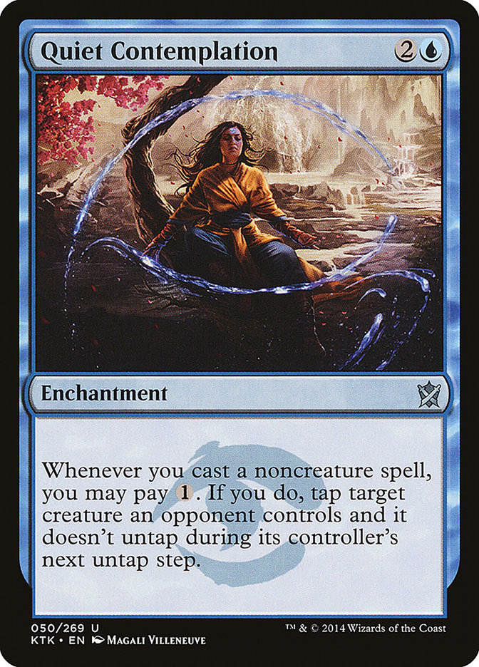 Quiet Contemplation 50 (Khans of Tarkir)  - Foil | Good Games Modbury