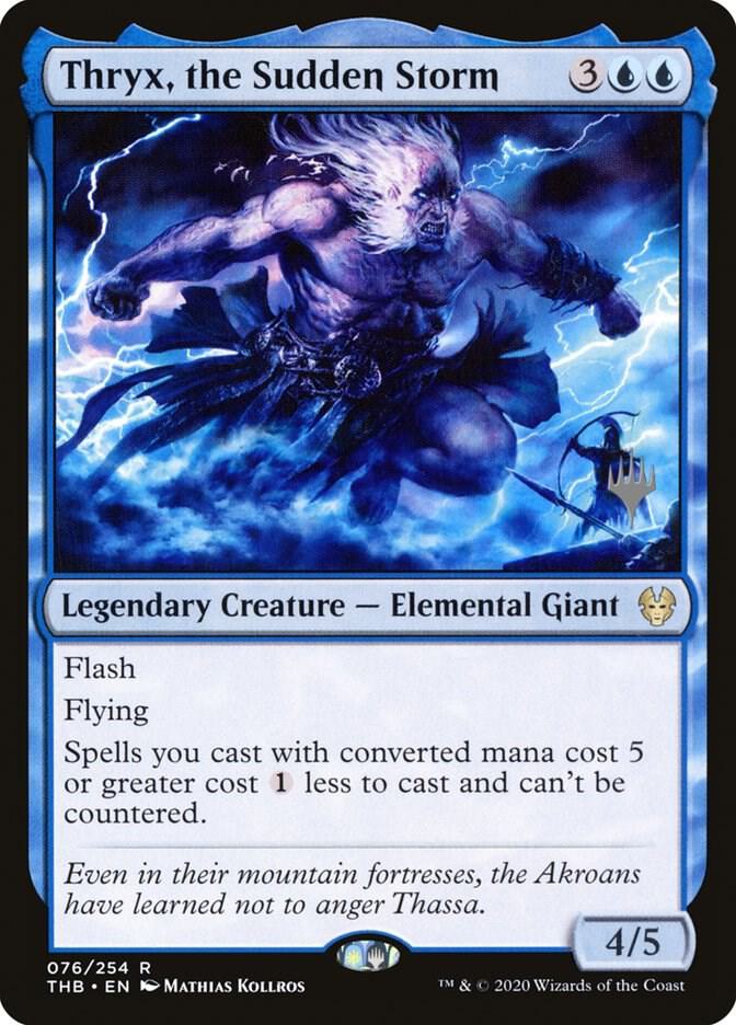 Thryx the Sudden Storm 76 (Promo Pack: Theros Beyond Death)  - Foil | Good Games Modbury
