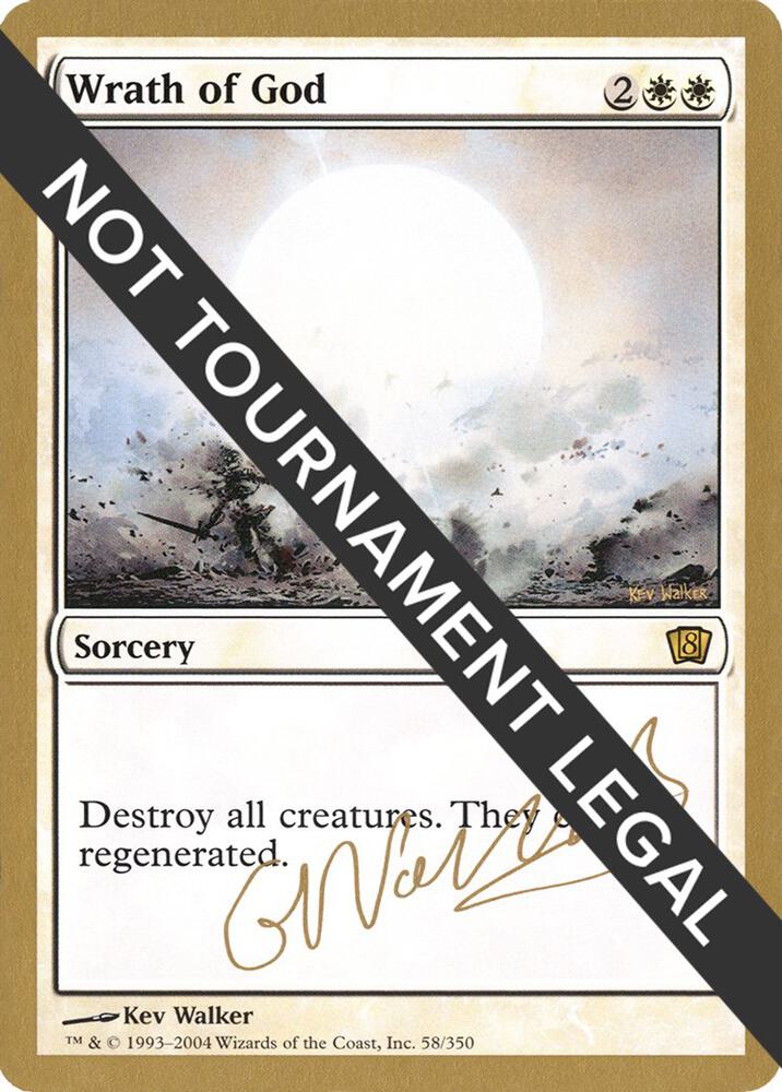 Wrath of God 2004 Gabriel Nassif 8ED gn58/103 (World Championship Decks)  | Good Games Modbury