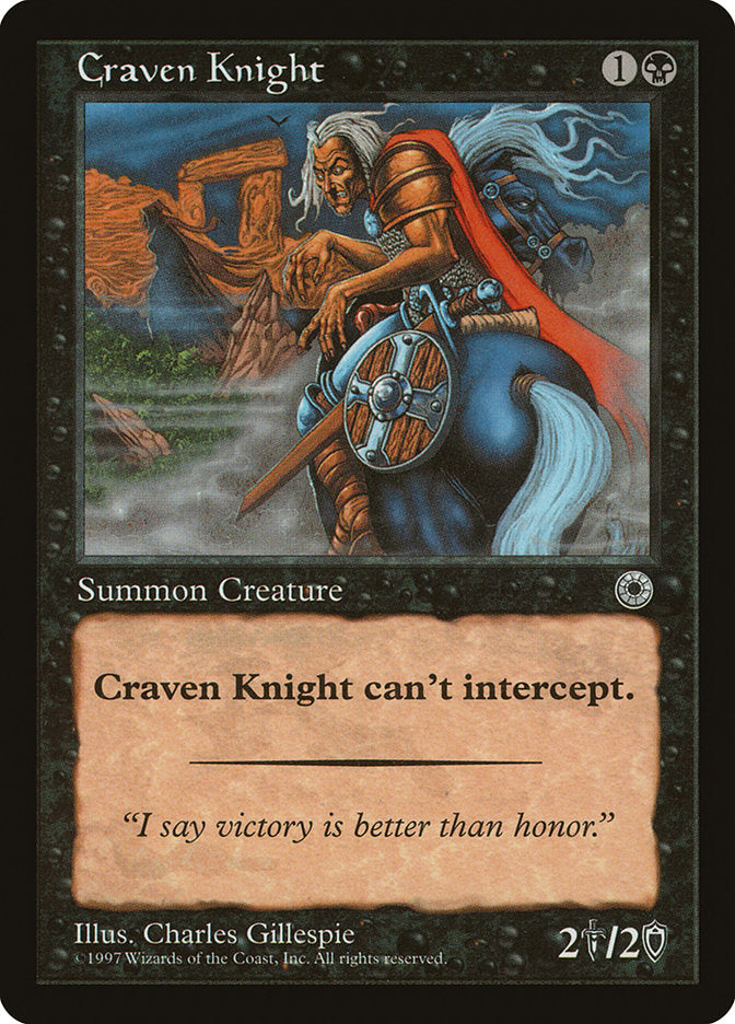 Craven Knight 85/243 (Portal)  | Good Games Modbury