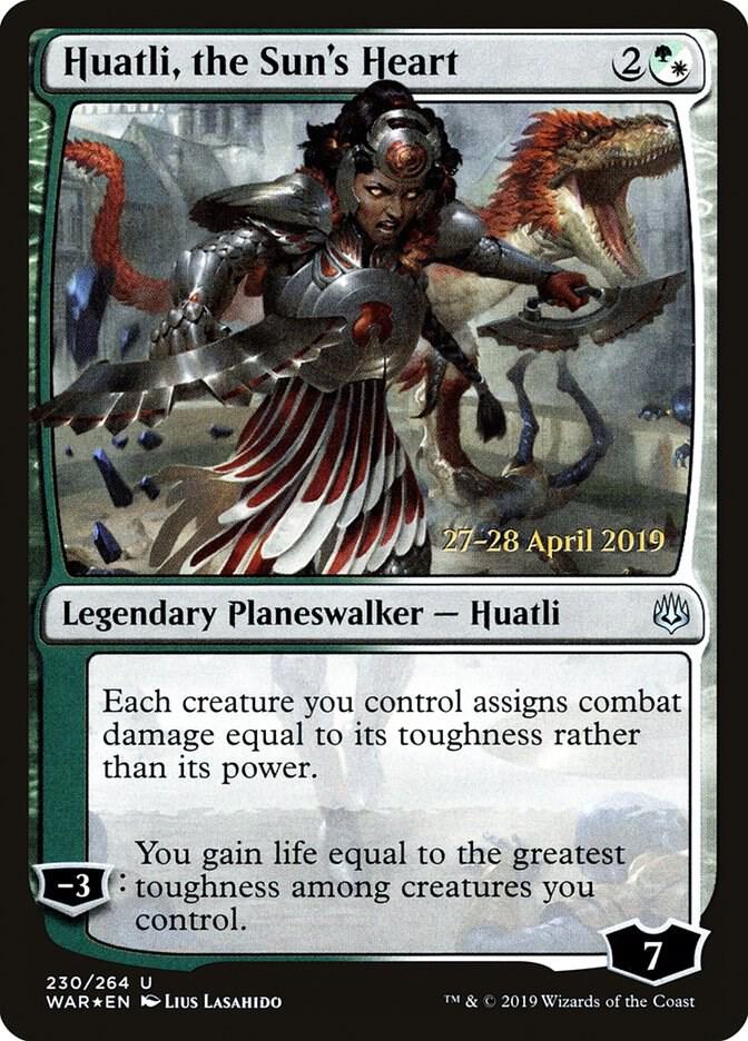 Huatli the Suns Heart 230s/176 (Prerelease Cards)  - Foil | Good Games Modbury