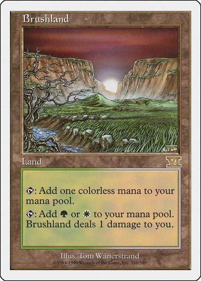 Brushland 320/350 (Classic Sixth Edition)  | Good Games Modbury