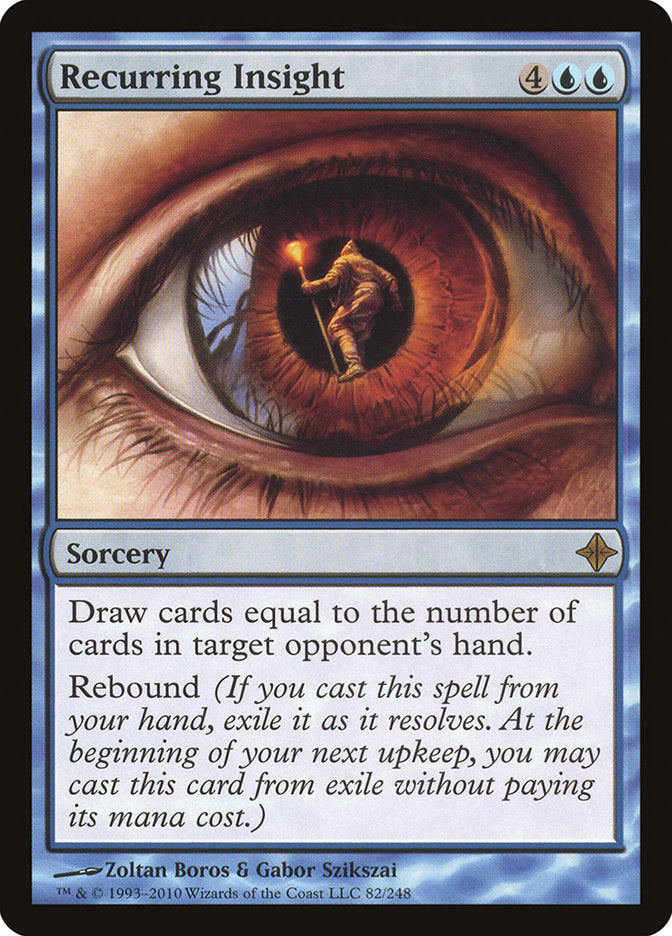 Recurring Insight 82/248 (Rise of the Eldrazi)  - Foil | Good Games Modbury
