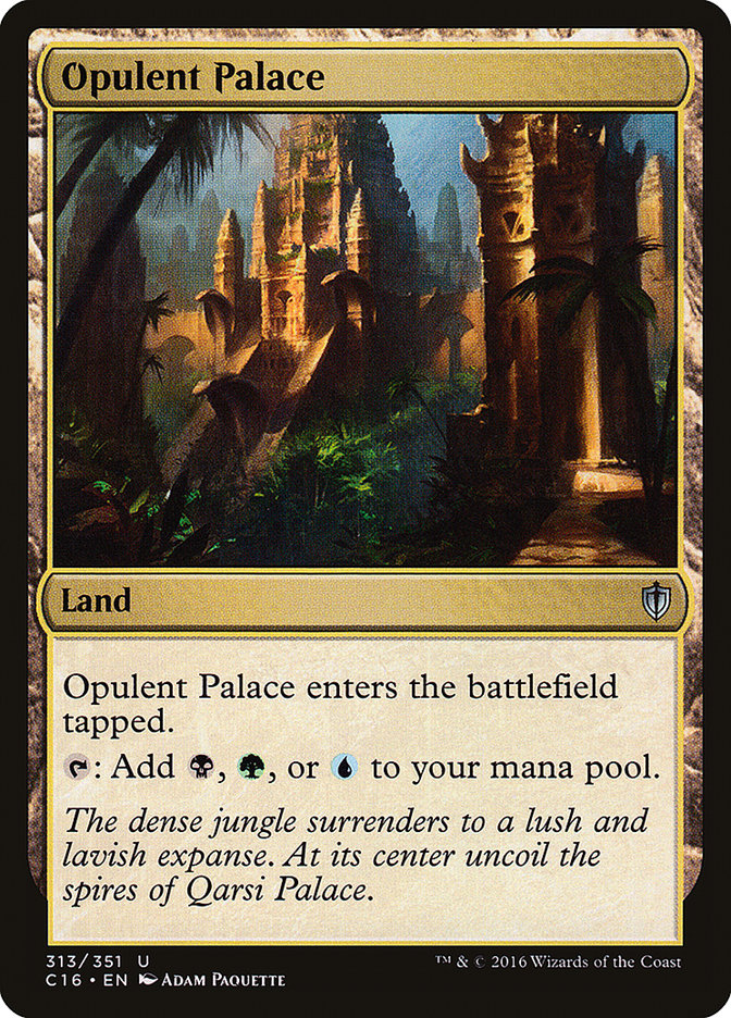 Opulent Palace [Commander 2016] | Good Games Modbury