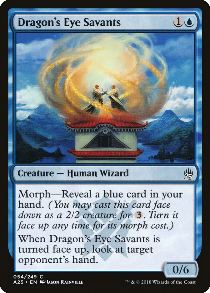 Dragon's Eye Savants 54/249 (Masters 25)  - Foil | Good Games Modbury