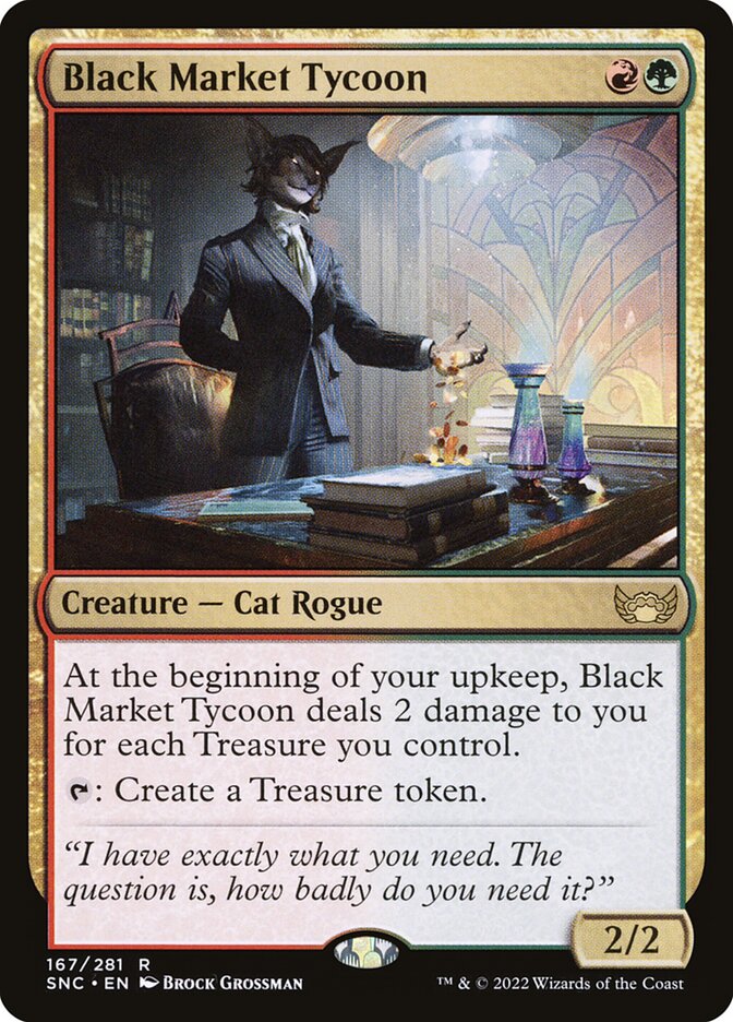 Black Market Tycoon 167/281 (Streets of New Capenna)  - Foil | Good Games Modbury