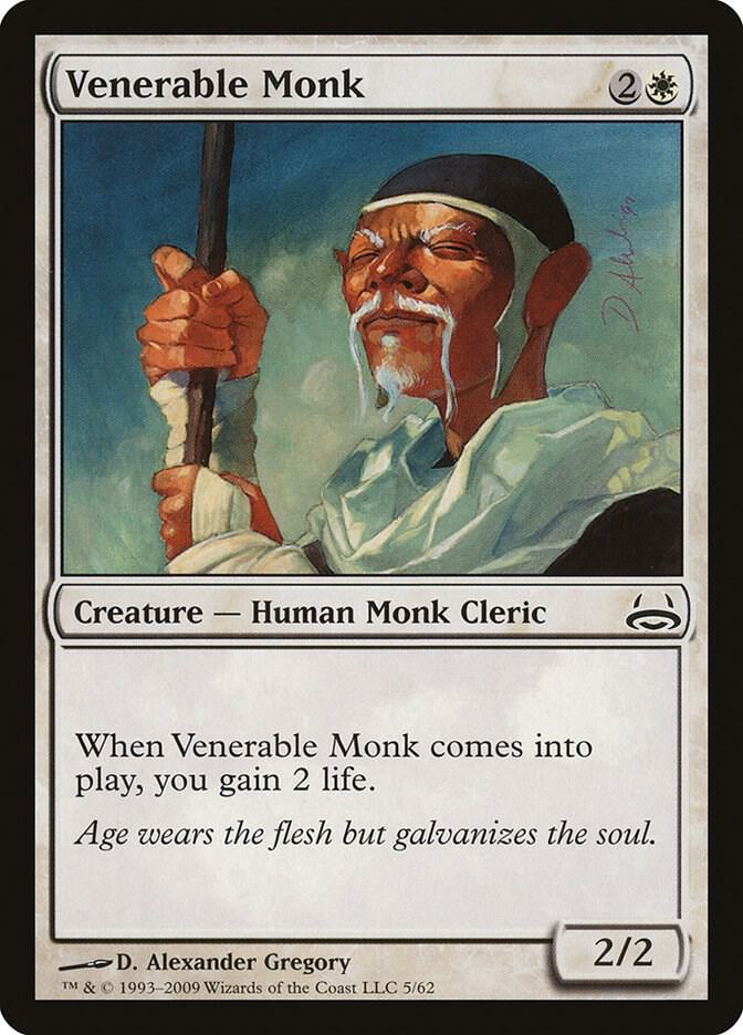 Venerable Monk 5/62 (Duel Decks: Divine vs. Demonic)  | Good Games Modbury