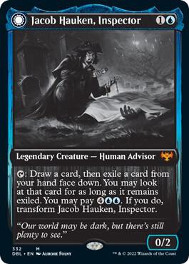 Jacob Hauken Inspector 332/534 (Innistrad: Double Feature)  | Good Games Modbury
