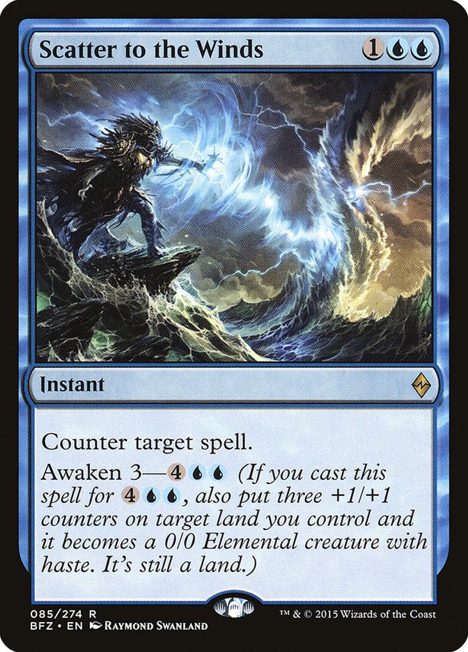 Scatter to the Winds 85/274 (Battle for Zendikar)  | Good Games Modbury