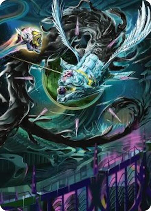 Quantum Riddler Art Card 39 (Art Series: Edge of Eternities)  | Good Games Modbury