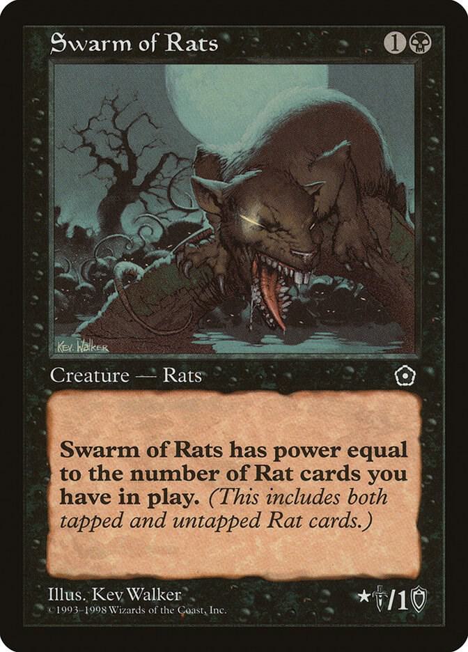 Swarm of Rats 89/165 (Portal Second Age)  | Good Games Modbury