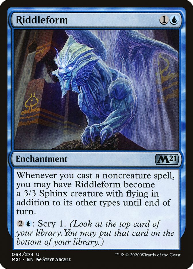 Riddleform [Core Set 2021] | Good Games Modbury