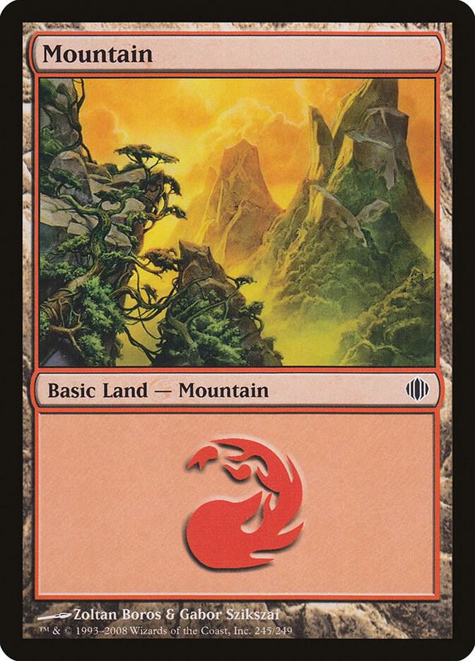 Mountain 245/249 (Shards of Alara)  | Good Games Modbury