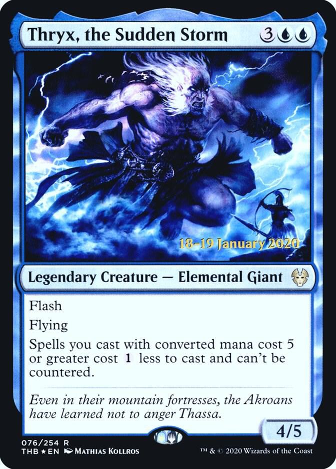 Thryx the Sudden Storm 76s/137 (Prerelease Cards)  - Foil | Good Games Modbury