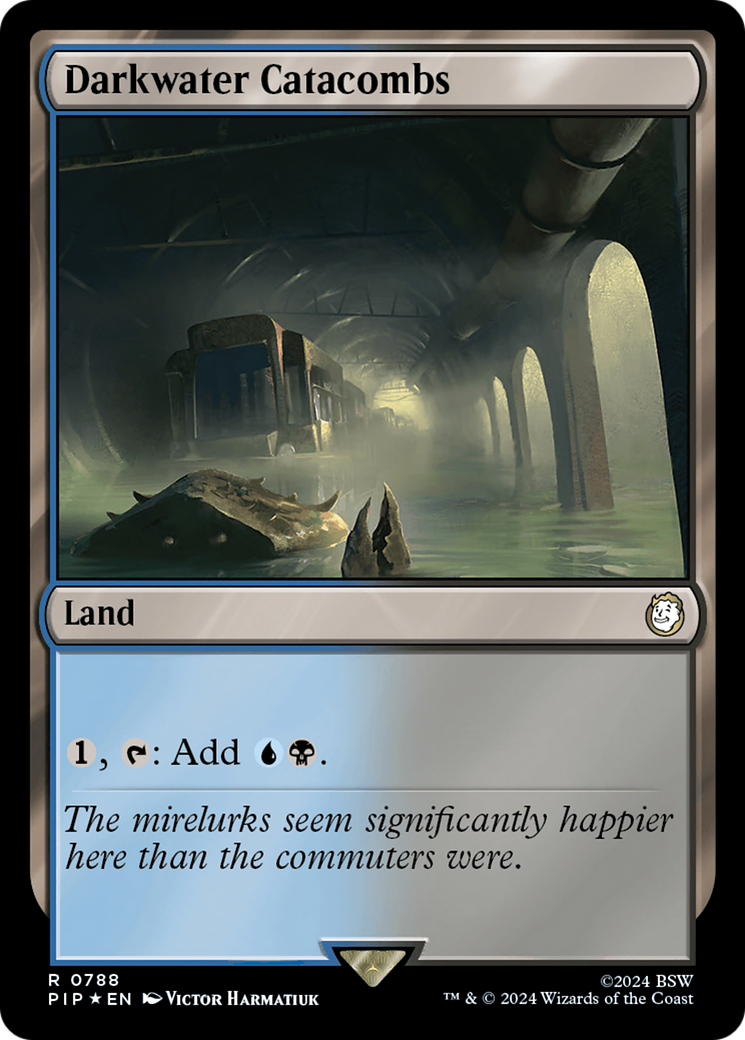 Darkwater Catacombs (Surge Foil) [Fallout] | Good Games Modbury