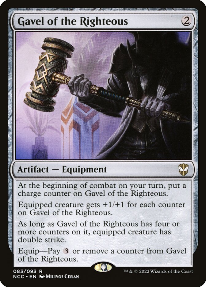 Gavel of the Righteous 83 (Commander: Streets of New Capenna)  | Good Games Modbury