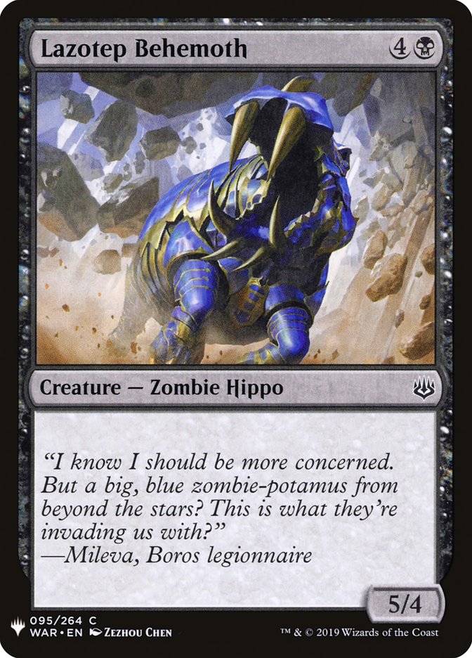 Lazotep Behemoth [Mystery Booster] | Good Games Modbury