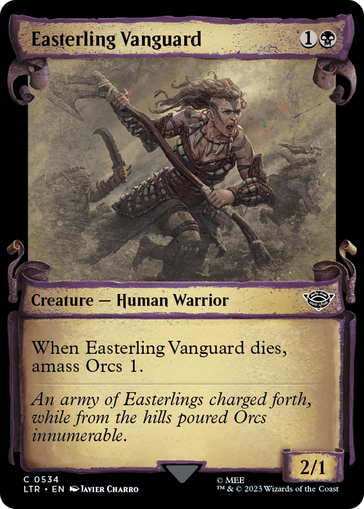 Easterling Vanguard [The Lord of the Rings: Tales of Middle-Earth Showcase Scrolls] | Good Games Modbury
