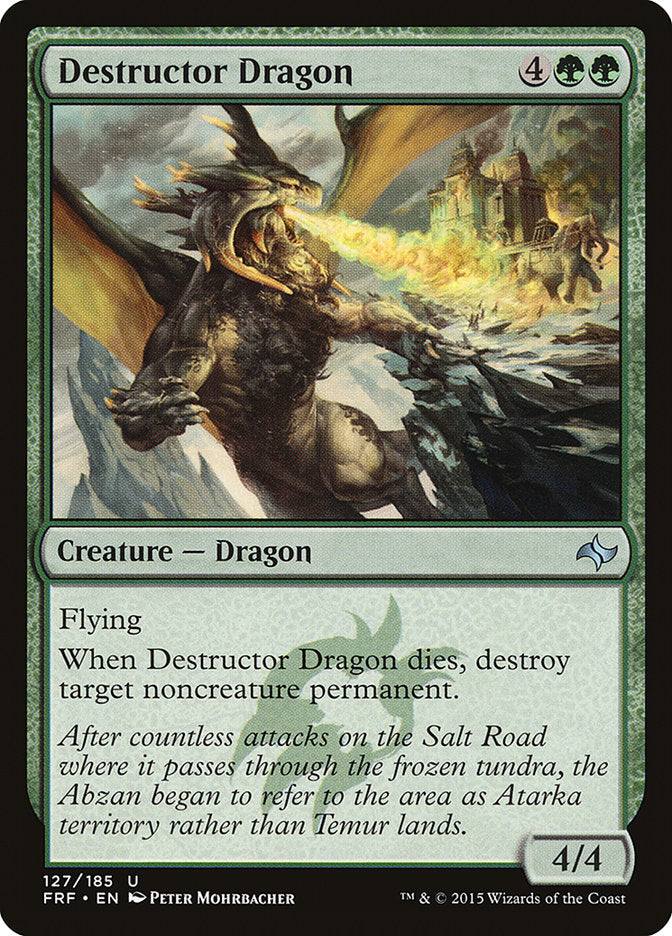 Destructor Dragon 127 (Fate Reforged)  | Good Games Modbury