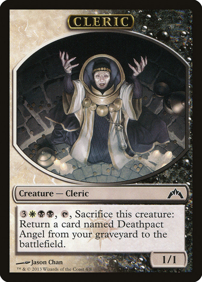 Cleric Token [Gatecrash Tokens] | Good Games Modbury