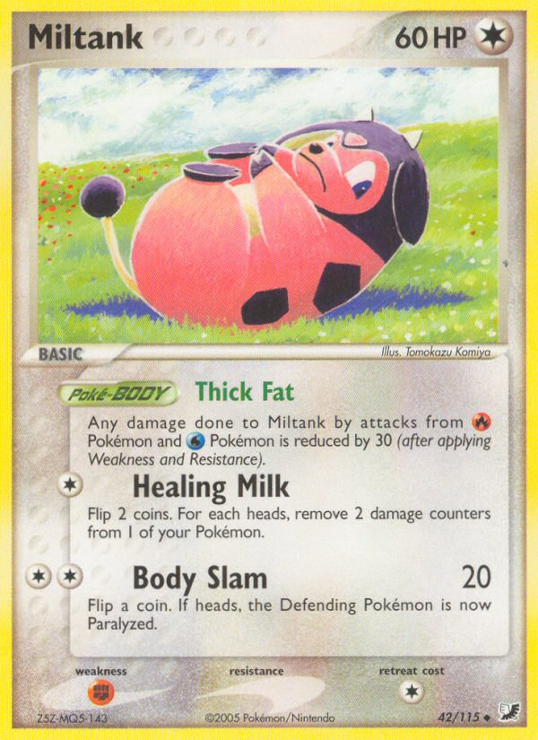 Miltank (42/115) [EX: Unseen Forces] | Good Games Modbury