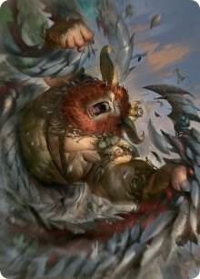 Borborygmos and Fblthp Art Card 42 81 42 (Art Series: March of the Machine)  | Good Games Modbury