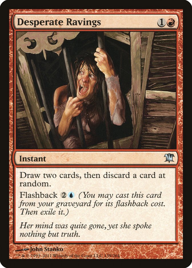 Desperate Ravings [Innistrad] | Good Games Modbury