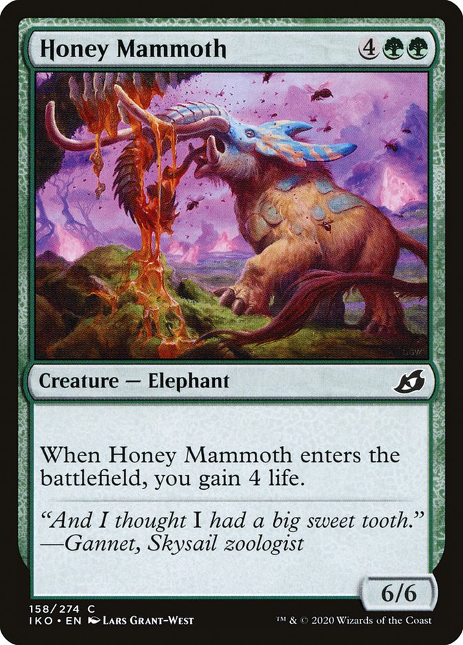 Honey Mammoth [Ikoria: Lair of Behemoths] | Good Games Modbury