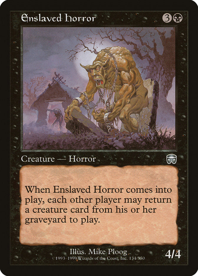 Enslaved Horror [Mercadian Masques] | Good Games Modbury