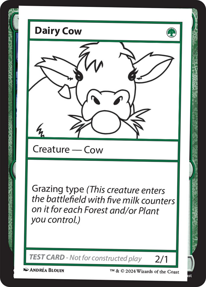 Dairy Cow 574/390 (Mystery Booster 2 Playtest Cards)  | Good Games Modbury