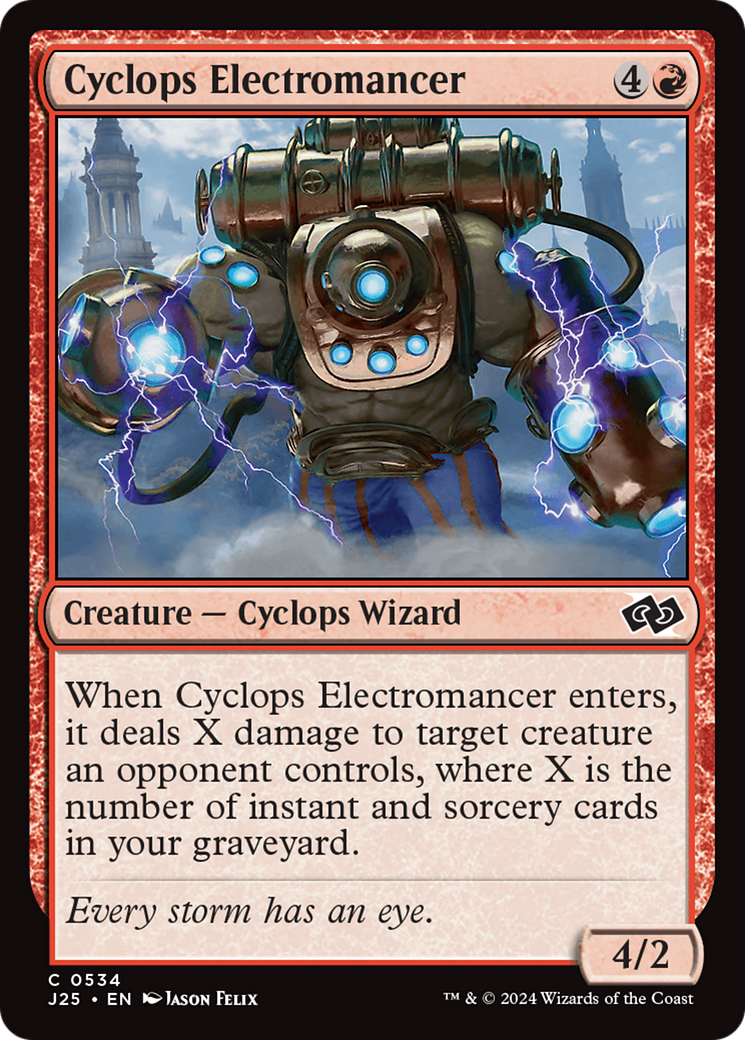 Cyclops Electromancer [Foundations Jumpstart] | Good Games Modbury