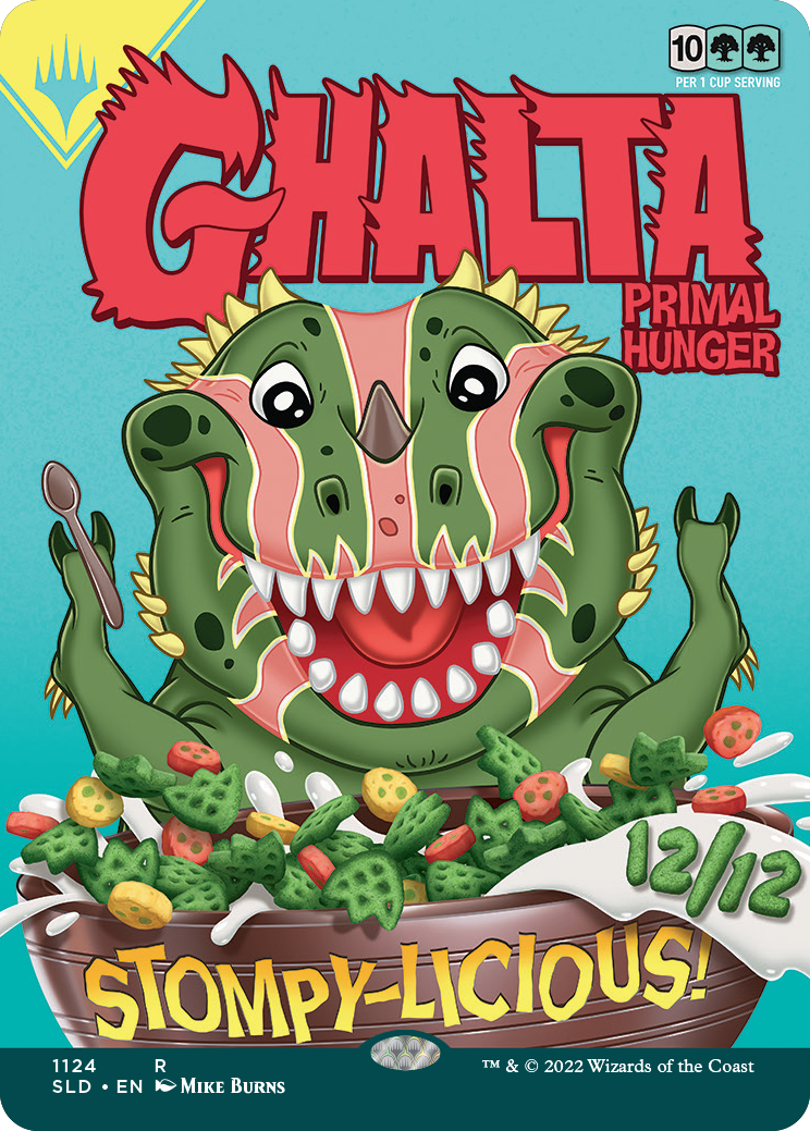 Ghalta, Primal Hunger (Borderless) [Secret Lair Drop Series] | Good Games Modbury
