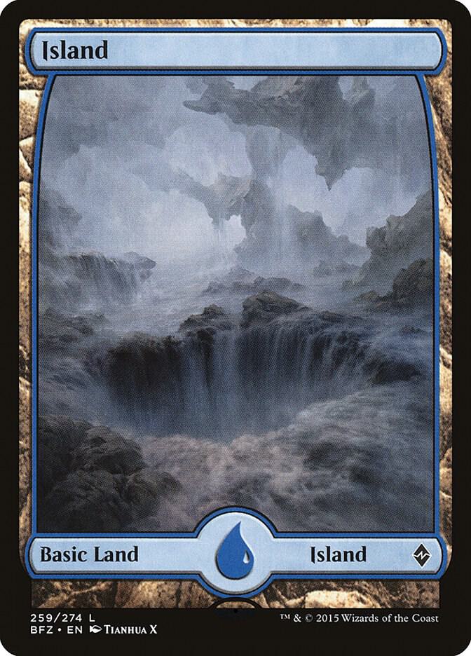 Island 259/274 (Battle for Zendikar)  | Good Games Modbury